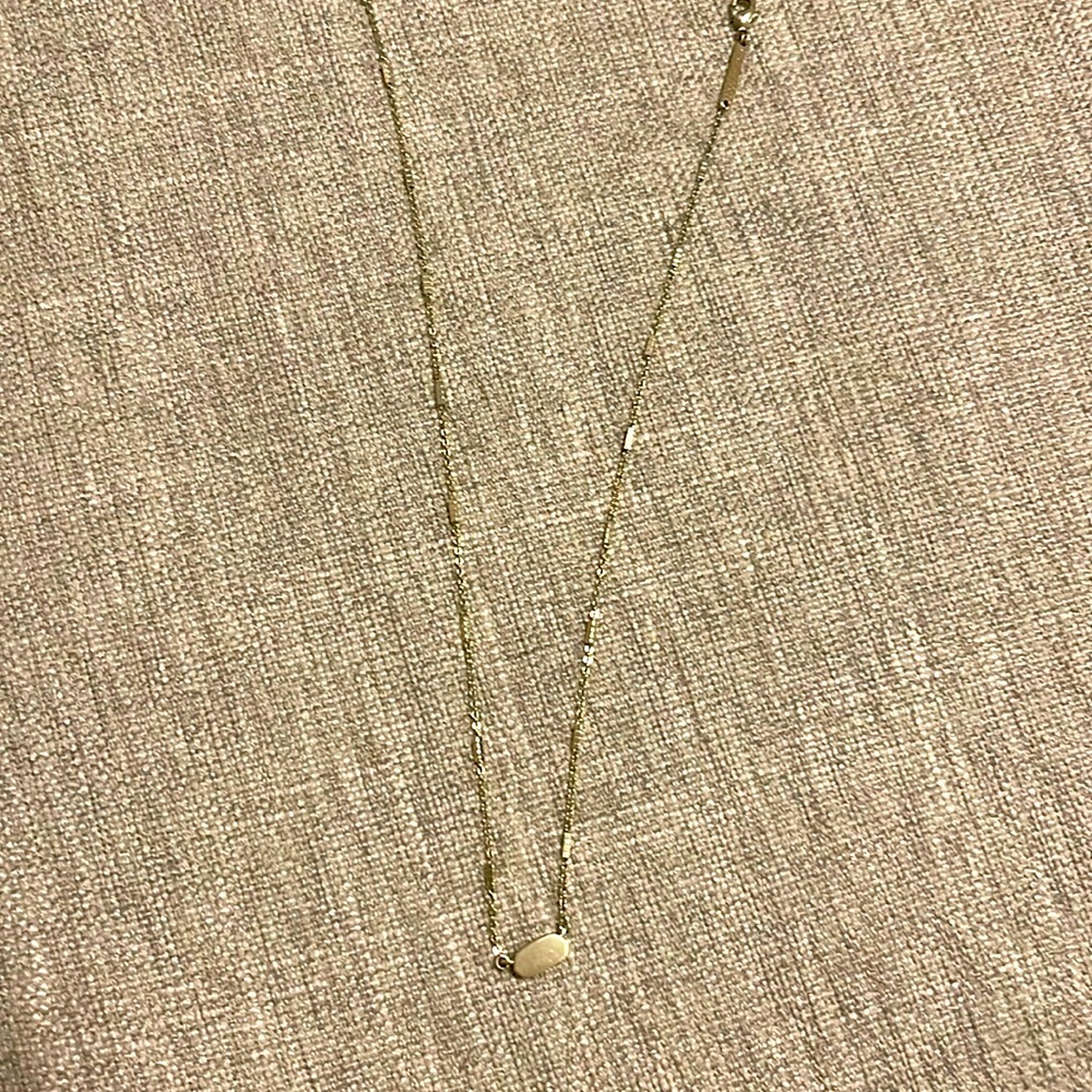 Gold Kendra Scott choker